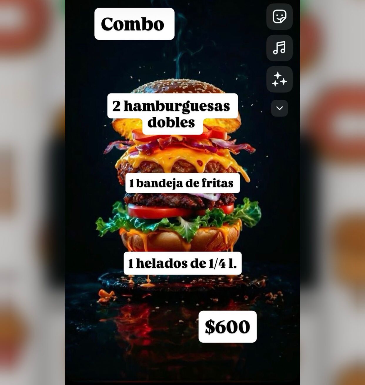 Combo con Helado